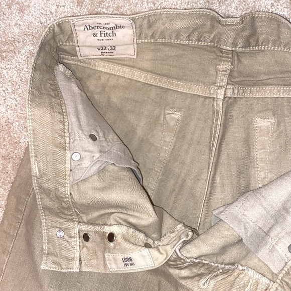 Abercrombie & Fitch Mens 5 Pocket Khaki Jeans. New Unworn Condition. - Picture 3 of 5